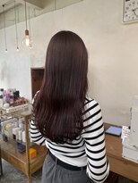 スロウ(sloe) レッドブラウンカラー