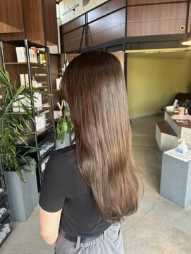 サロン クラッチ クリエイティブ コンセプト(salon CLUTCH creative concept) long × greige