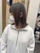 アルツディレット(ALTS diletto)&nbsp;美革ストレート×ボブ　フレンチカジュアル　ニュアンスカラー