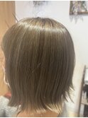 白髪ぼかしハイライト