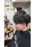 19:00以降限定【眉カット付◇】メンズカット＋パーマ