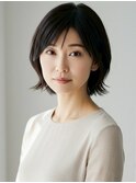 大人ナチュラル×ショート