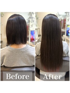 エクステ専門店 カシェット(Cachette) 編み込み&シールMIX