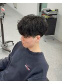 マッシュシャドウパーマ