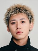 仙台スパイキーショートアップバングツーブロック30代40代◆