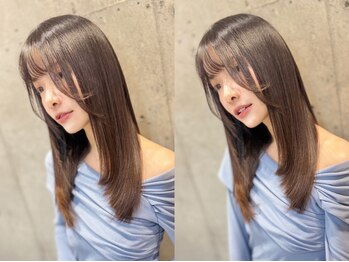 エクラート リュミ 千葉駅前店(ECLART Lumi)の写真/縮毛矯正とは思えないほど自然に☆"ECLARTプレミアム美髪縮毛矯正"を使用し理想の髪質に改善♪[千葉駅]