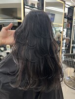 ラピス 渋谷本店(Lapis)&nbsp;バタフライレイヤーカット/インナーカラー/髪質改善/外国人風