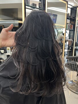 ラピス 渋谷本店(Lapis) バタフライレイヤーカット/インナーカラー/髪質改善/外国人風