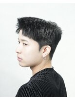 セリ(ceri) シースルーマッシュダウンパーマセンターパートシャドウパーマ