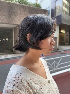 スタン 渋谷(Stam) ショートボブパーマ［レイヤー/ウルフボブ］