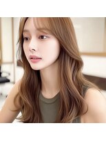 モンド ヘアクリエーション 新栄店(monde hair creation)&nbsp;【monde】ゆるふわ×マロンブラウン×ヨシンモリ×髪質改善