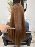圧倒的艶髪、髪質改善カラー