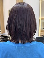 ソワネ 表参道(soigne)&nbsp;表参道白髪ぼかし顔周りレイヤーくびれショートボブアッシュ40代