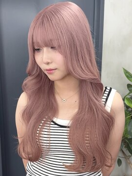 ニコ トウキョウ 渋谷(nico TOKYO) ダブルカラーピンクハイトーン韓国レイヤー