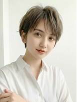 シオミエイチ タイムレス 垂水(shiomi H timeless)&nbsp;白髪ぼかしでふんわりエアリーな大人女性の上品パーマ
