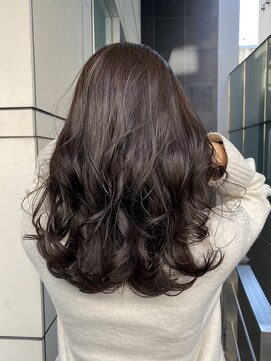 ティエラ 原宿 表参道(Tierra) 【小宮涼太】深みのあるラベンダーが可愛いラベンダーグレージュ