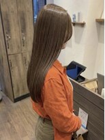 ニコリヘアワークス(nicori hair works) ロング×ベージュブラウン2
