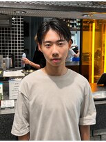 ブラック(BLACK)&nbsp;ショートセンターパート