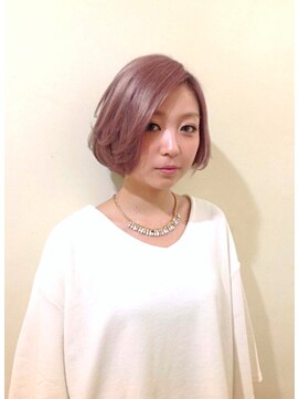 ゴーゴーヘアー(GOGO HAIR) ピンクアッシュヘアカラー