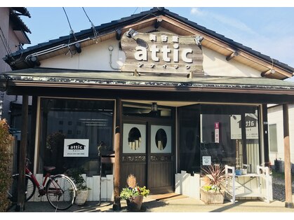 アティック ヘア(attic hair)の写真