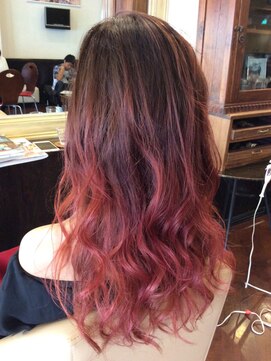 シャンプーボーイアネックス(SHAMPOO BOY Annex) ピンクグラデーションカラー☆