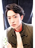 ワイルドアップバング・サイドパートショート