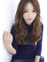 ザ キャンバス ミヤザキツネヒサ(THE CANVAS 宮崎恒久)&nbsp;センターパート×エアリーカール×ロング☆