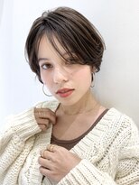 トルネード(TORNADO)&nbsp;大人ショート 可愛い 前髪なし 耳かけオーガニックカラー