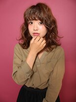 エウレカラックスビー(eureka luxbe)&nbsp;ゆるふわカジュアルミディパーマ