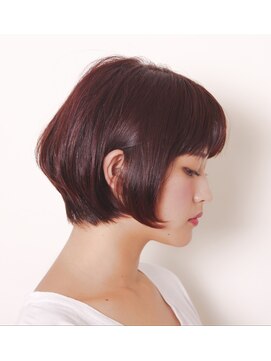 ヘアメイク コムハース 調布(hair make COMHEARES) ☆80's オールド前下りショート☆