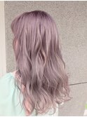 【夏カラー】wealstar hair design ピンクグレージュ