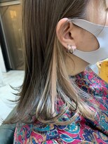 アクト(ACT)&nbsp;ホワイトベージュ/イヤリングカラー/ハイトーンカラー