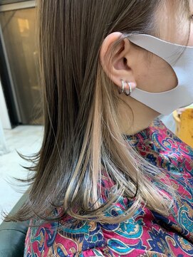 アクト(ACT) ホワイトベージュ/イヤリングカラー/ハイトーンカラー