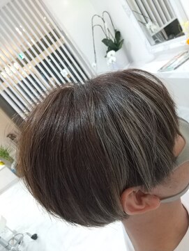 アンジュアン(Anjyuan) ツーブロック　マッシュショート