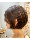 束感ショート