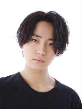 ザ サードヘアー 柏(THE 3rd HAIR) センターパートツイストMIXパーマ