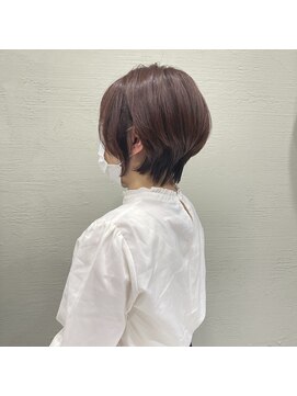 シエル 藤沢店(CIEL) ピンクブラウン×ショートボブ