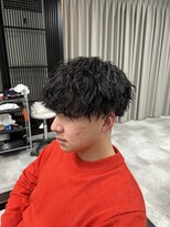 イーラ(era)&nbsp;マッシュツイストスパイラルパーマ前下がり刈り上げ