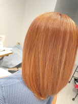 リセ(risee)&nbsp;オレンジカラーボブ