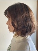 ミディアムパーマ