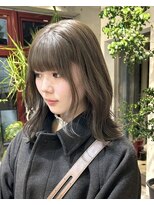 ヲタク(wotaku.)&nbsp;オリーブカラーアースカラーブリーチなしダブルカラーアッシュ