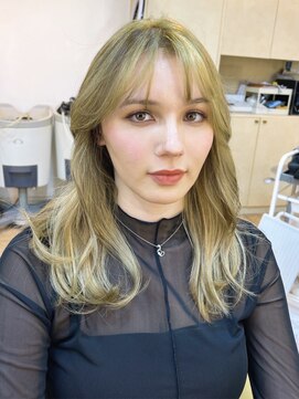 ジョリエス 目白店(Joliesse) シースルーバング美髪大人可愛いナチュラルカール
