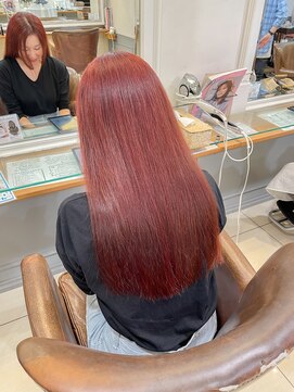 ネオリーブアイム 横浜西口店(Neolive aim) 今、流行りのレッドカラー！　(成田) 横浜