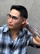 ビンゴ(BINGO)&nbsp;1789渋谷メンズカットハイトーンカラーバーバーフェードカット