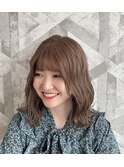 【FABRO担当:藤岡勇気】ハイトーンミルクティーベージュ