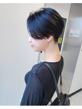 パープル(purple) レディースハンサムショート