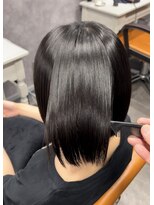 ナナシ(nanac)&nbsp;ボブ＋髪質改善ストレート