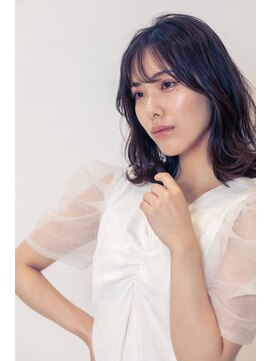 スノードロップ 高円寺店(Snowdrop) 前髪/アンブレラカラー/こなれミディ/イメチェン/ウェーブパーマ