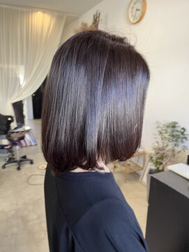 レポヘアー(Repos hair) 30代40代50代大人マッシュステップボーンカット大人美人