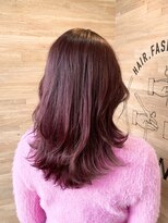 ヴィー ヘアー ファッション バー(VII hair.fashion.bar) ワインレッド